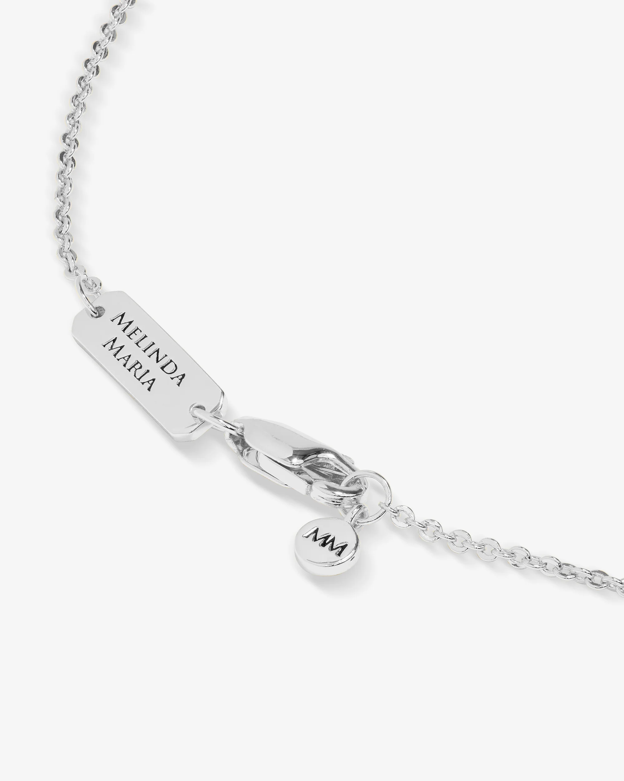 Green Evil Eye Necklace - Silver|Emerald - Image 5