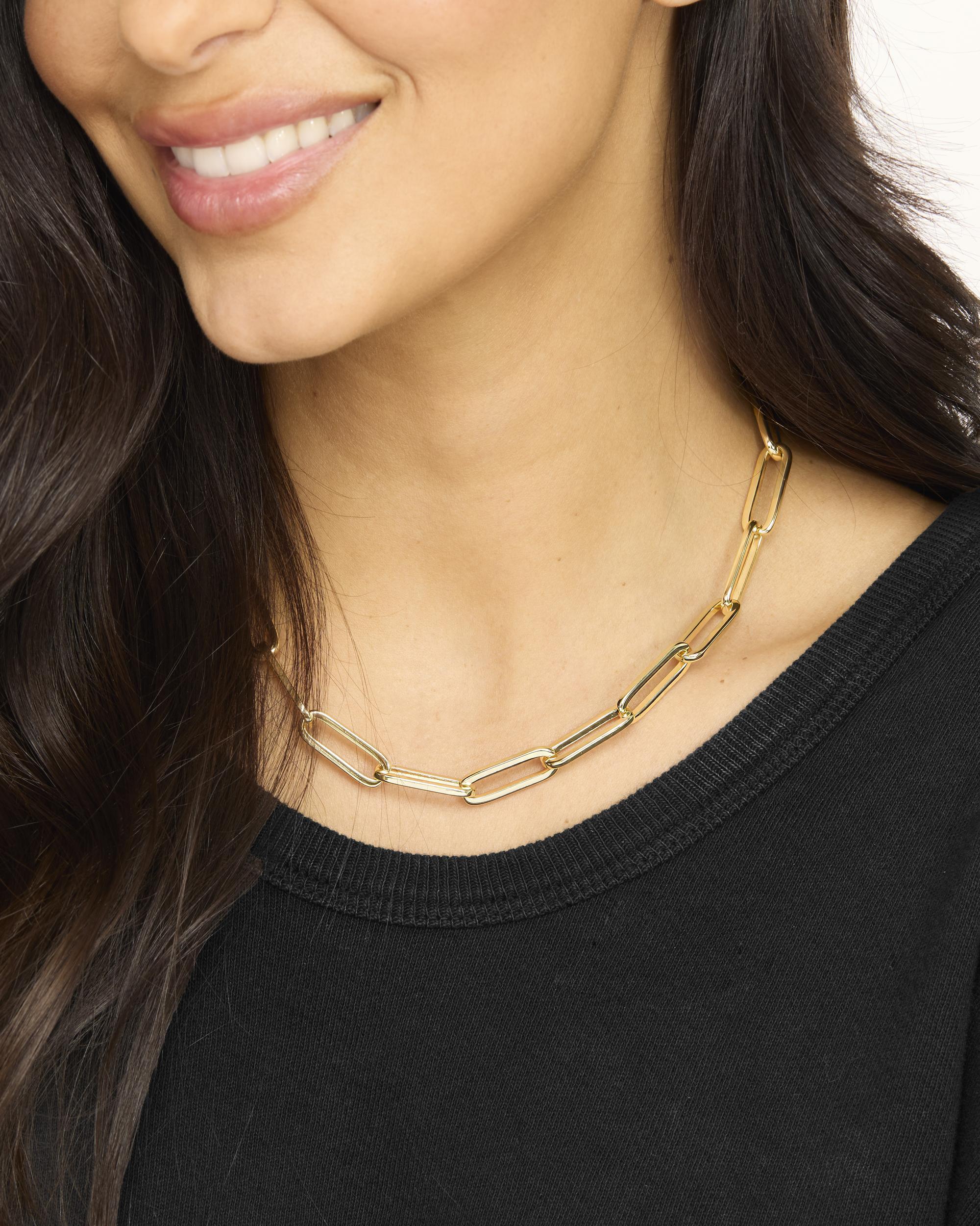 Carrie Chain Necklace 8mm - Gold - Image 2