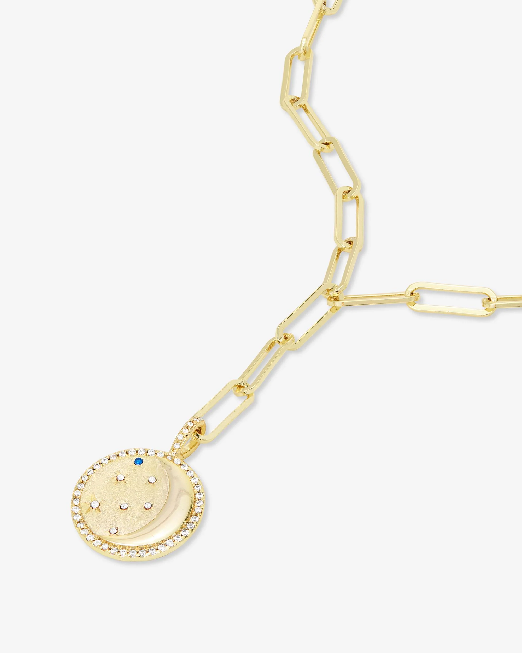 You're a Star Lariat - Gold|Blue Sapphire|White Diamondettes - Image 3