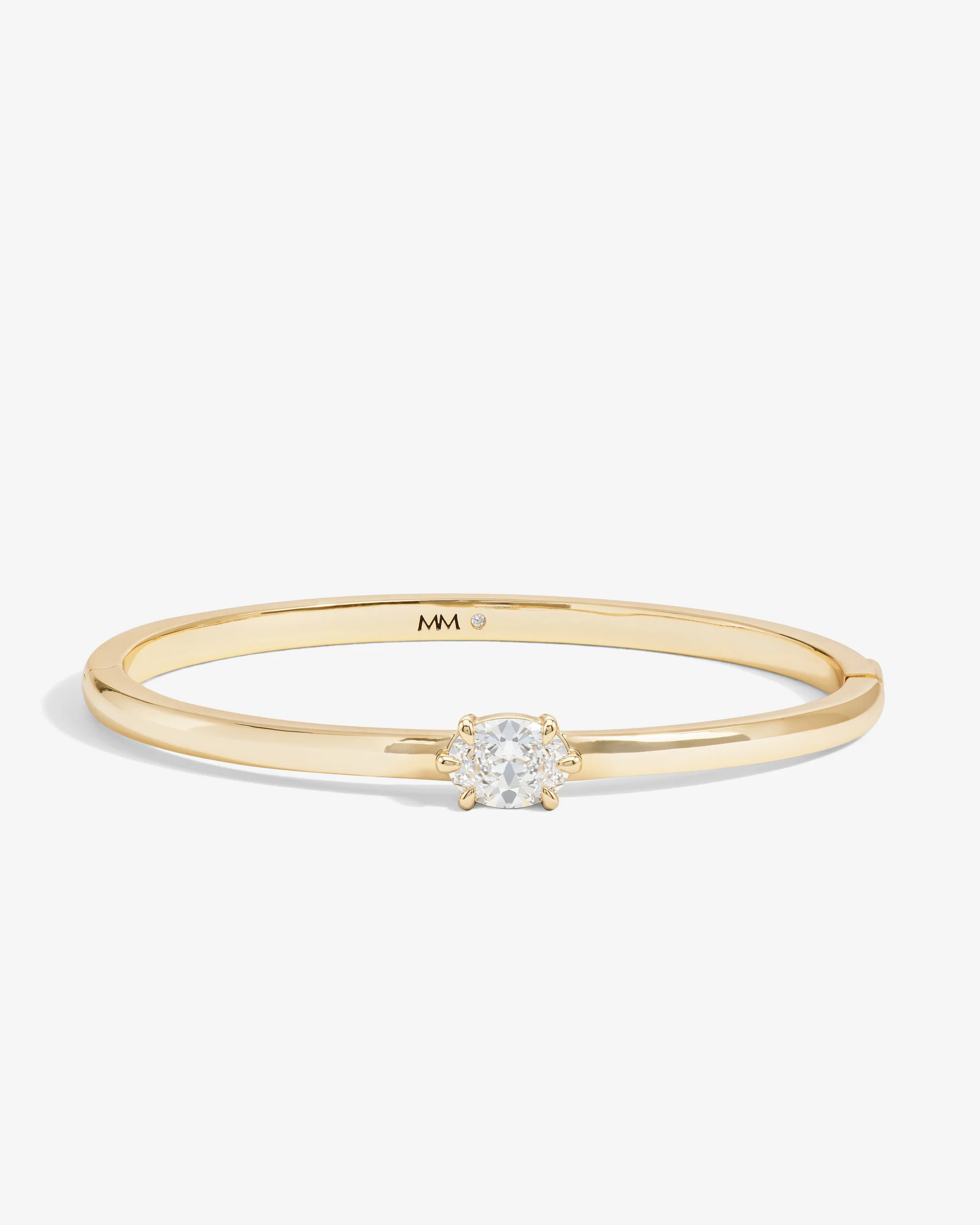 She's on Point Cuff - Gold|White Diamondettes