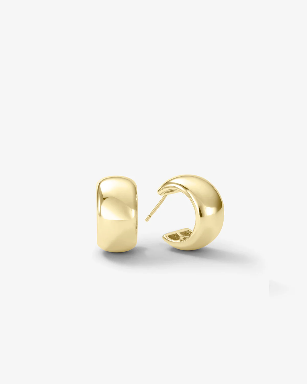 "She's So Smooth" Hoops 18mm - Gold