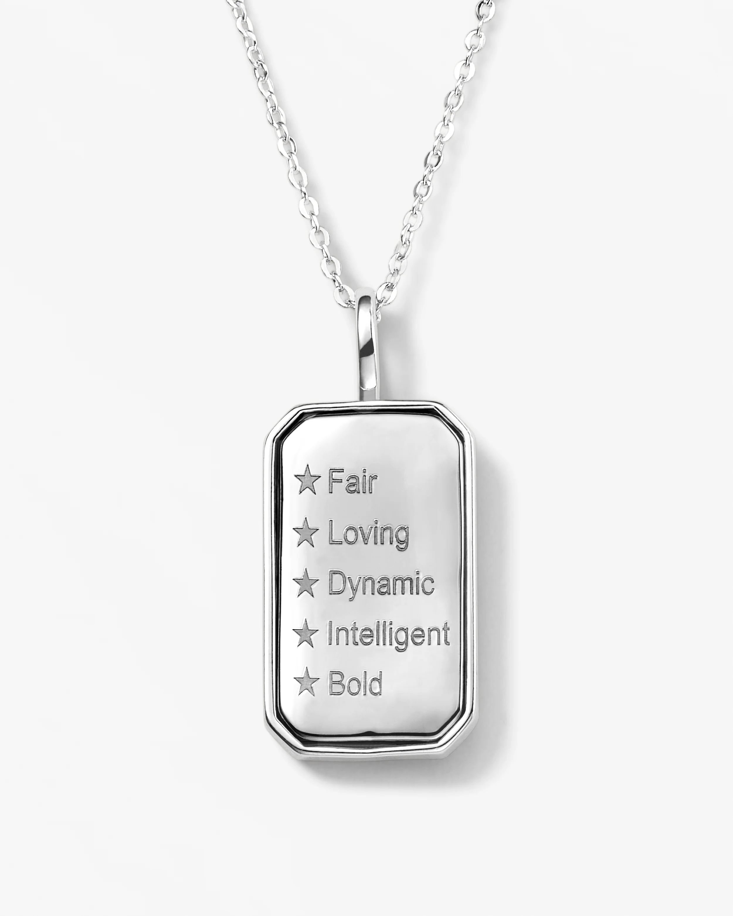 Zodiac Amulet Necklace - Silver - Image 34